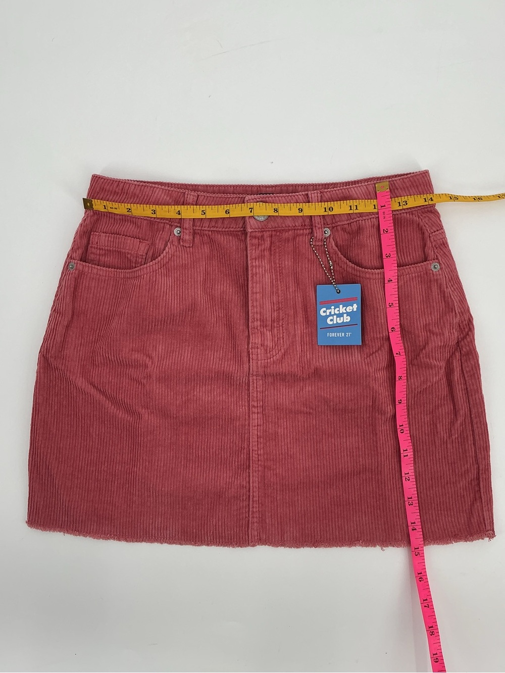 Forever 21 Dusty Rose Corduroy Mini Skirt - Picture 6 of 6
